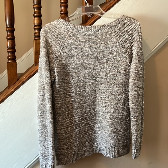 INC Glitter Sparkle Metallic Scoop Neck Sweater - Picture 6 of 8
